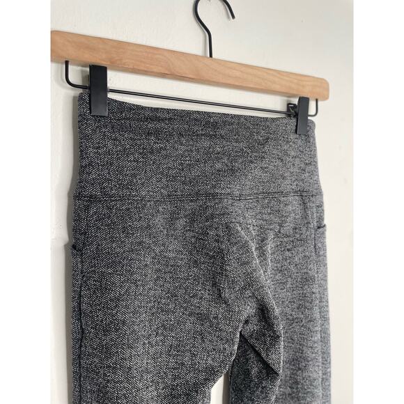 Athleta Herringbone Leggings Size XXS Grey Mercer Pants Business Casual - Picture 7 of 12